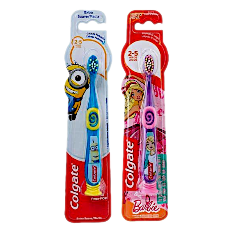 Cepillo De Dientes Colgate Smiles Minions 1 Unidad