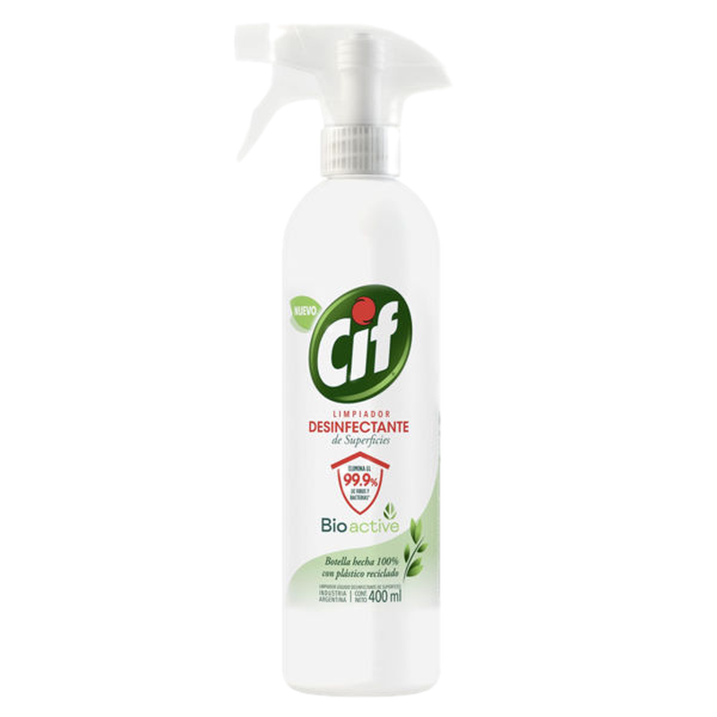 Cif Limpiador Desinfectante Gatillo 400 Ml