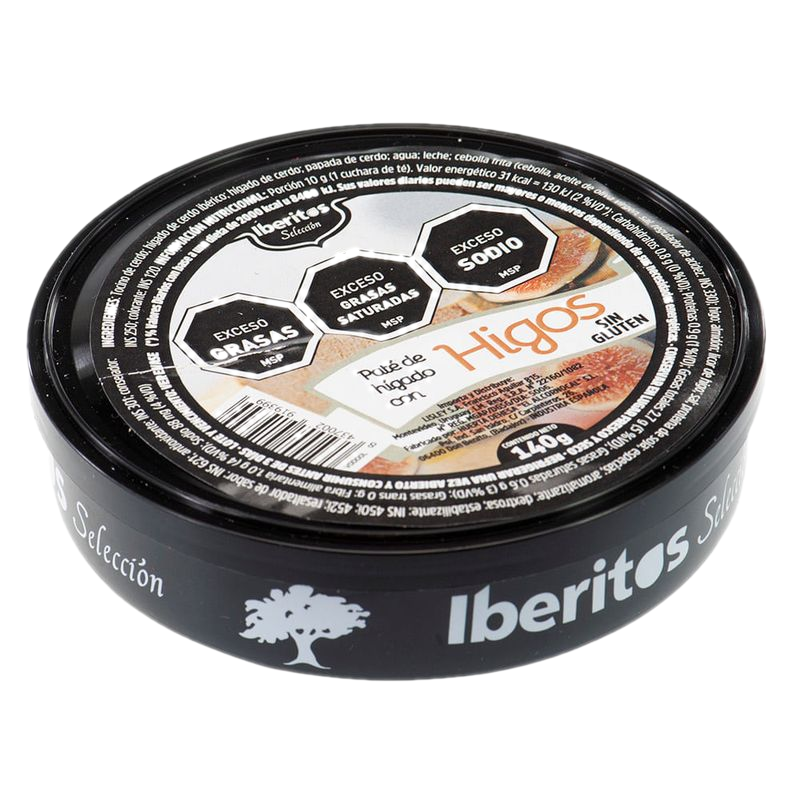 Pate De Higado Con Higos Iberitos 140 G
