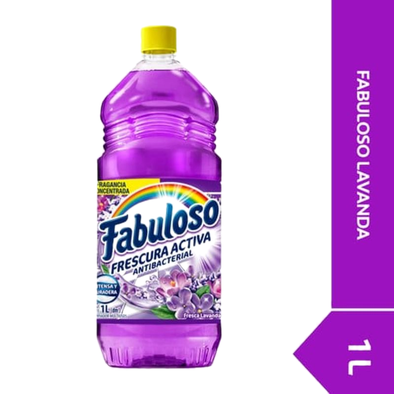 Limpiador Fabuloso Antibacterial Lavanda 1 L
