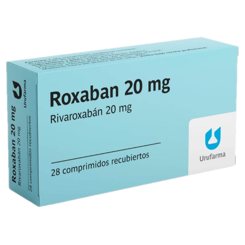 Roxaban 20 Mg 28 Comprimidos Recubiertos