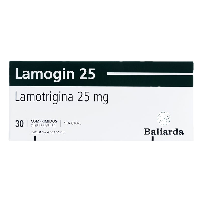 Lamogin 25 Mg X 30 Comprimidos