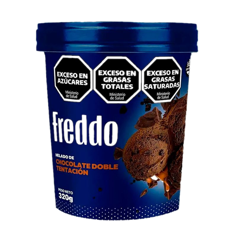 Helado Freddo Doble Tentación Dark Chocolate 320 G