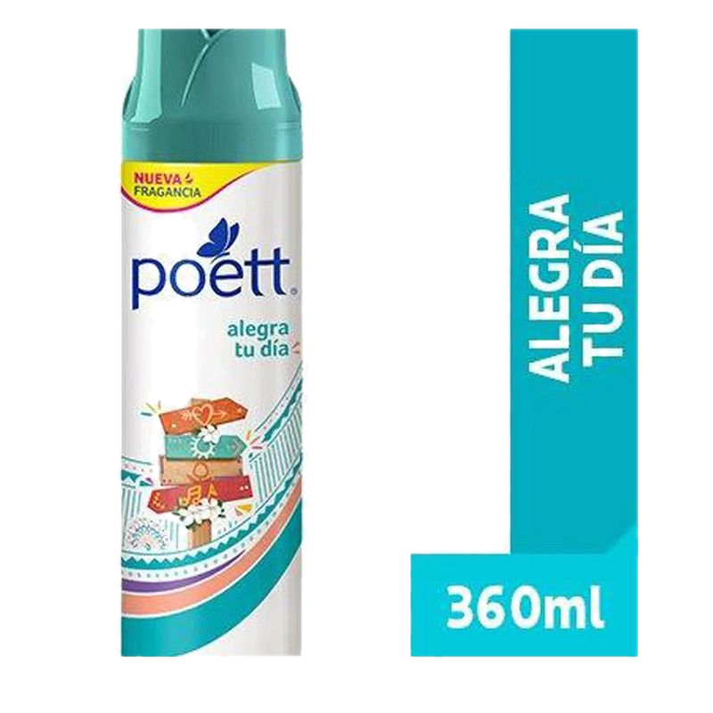 Desodorante Ambiente Poett Alegrá Tu Día 360 Ml
