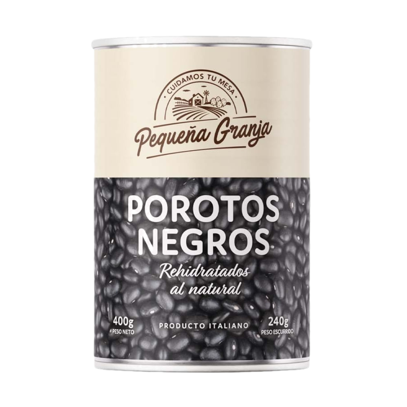 Porotos Negros Pequeña Granja 400 G