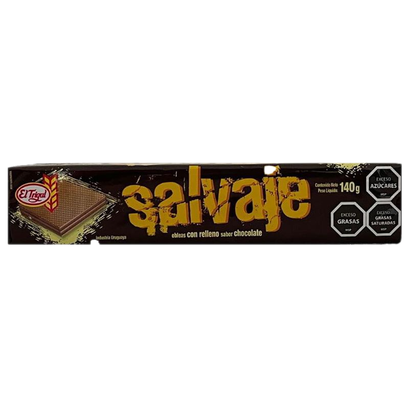 Obleas Chocolate Salvaje El Trigal 140 G