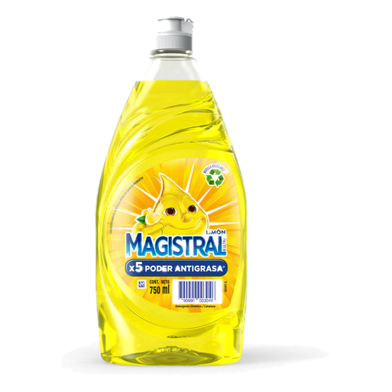 Detergente Magistral Limón 750 Ml