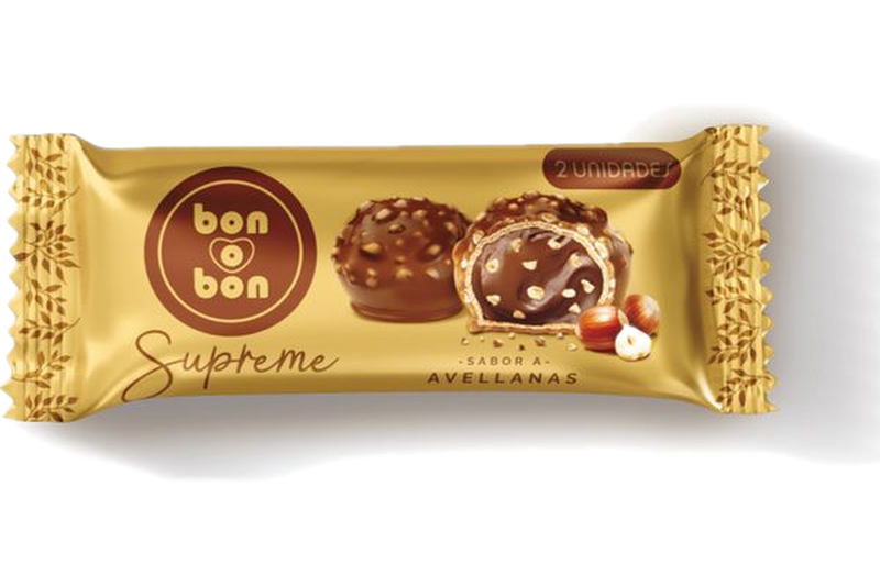 Bombones Bon O Bon Supreme Avellanas 36 G (2 Unidades)