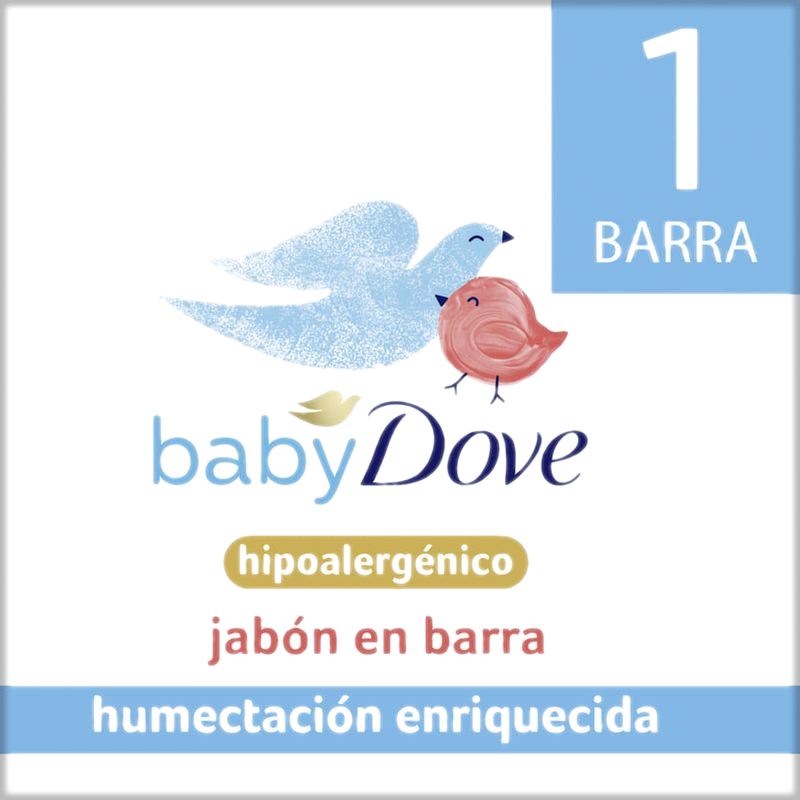 Jabón De Tocador Dove Baby Hidratante Enriquecida 75 G