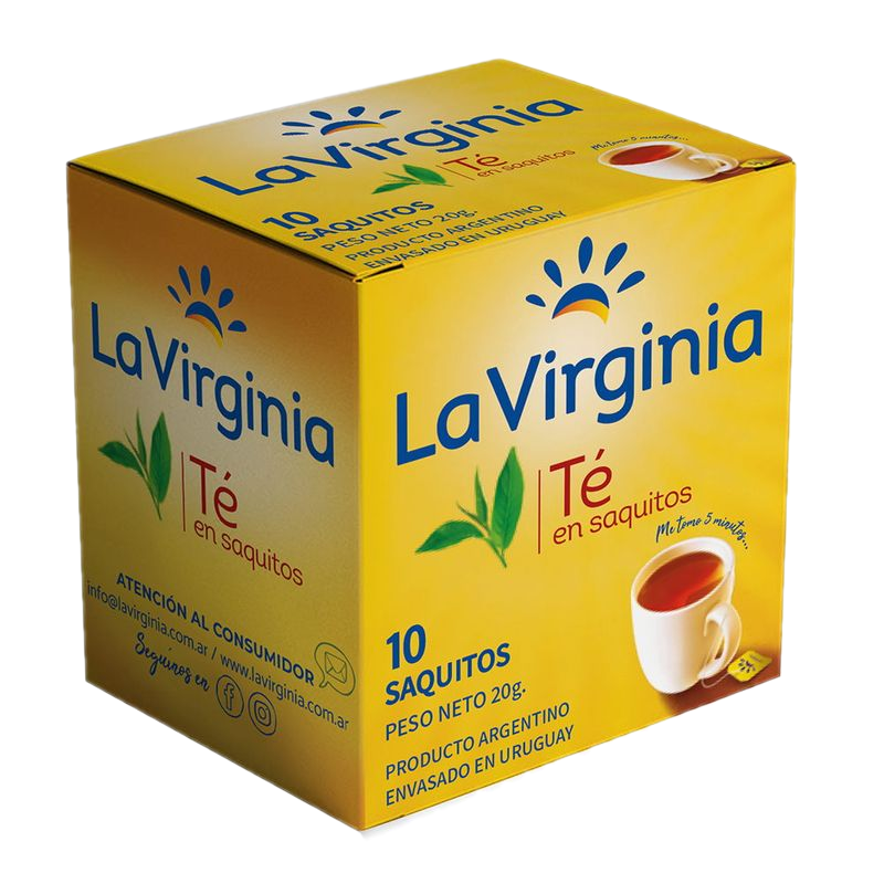Té La Virginia 10 Unidades 20 G