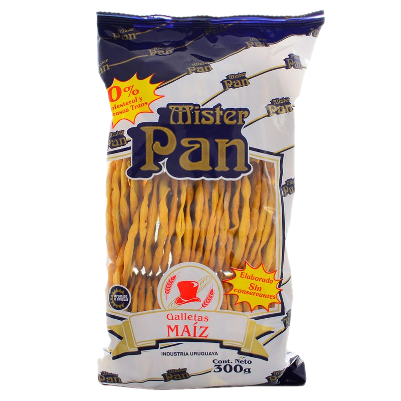 Galletas Mister Pan De Maíz 300 G