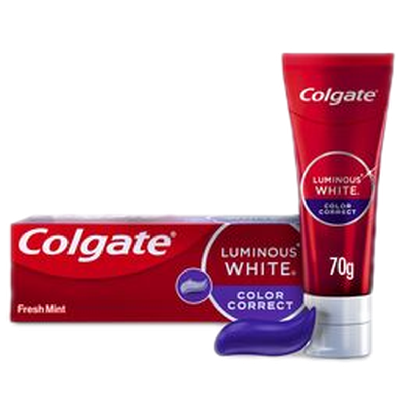 Pasta Dental Colgate Luminous White Color Correct 70 G