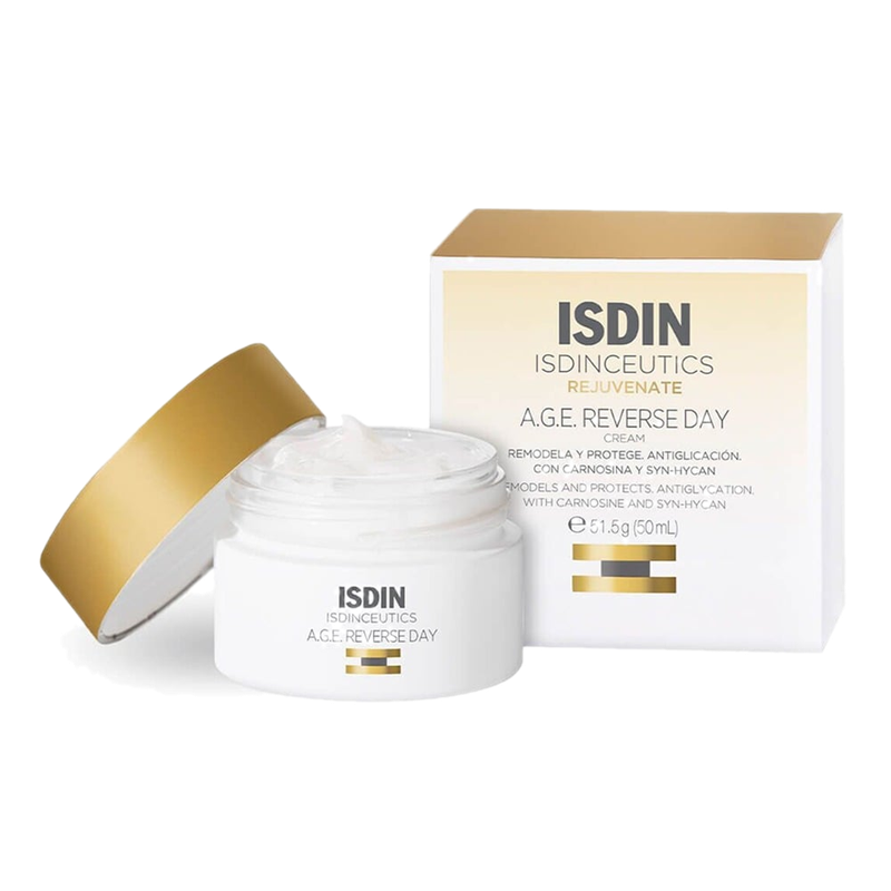 Crema Facial De Día Isdin Isdinceutics A.g.e. Reverse Triple Acción 50 Ml