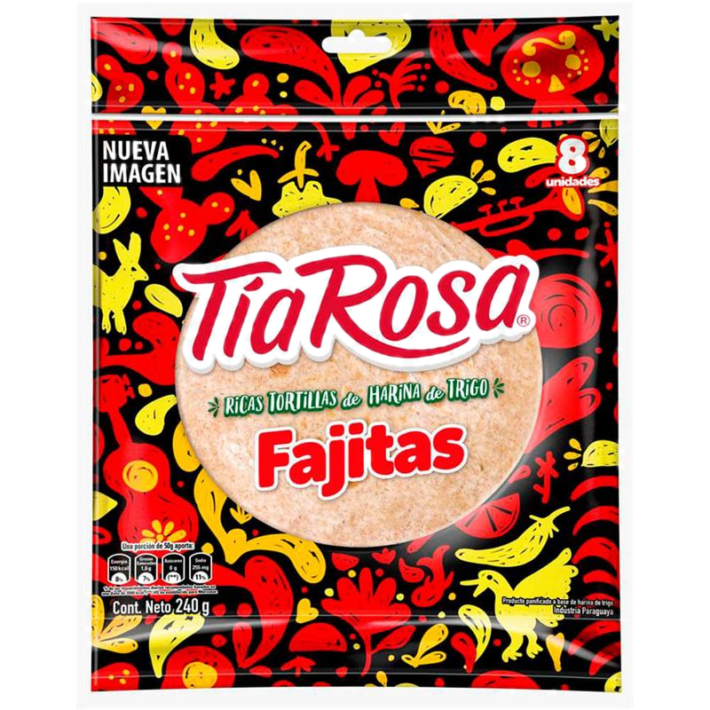 Tortillas Fajitas Tía Rosa 240 G