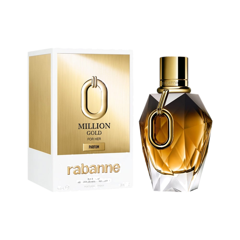 Perfume Rabanne Million Gold For Her Femme Parfum 90 Ml