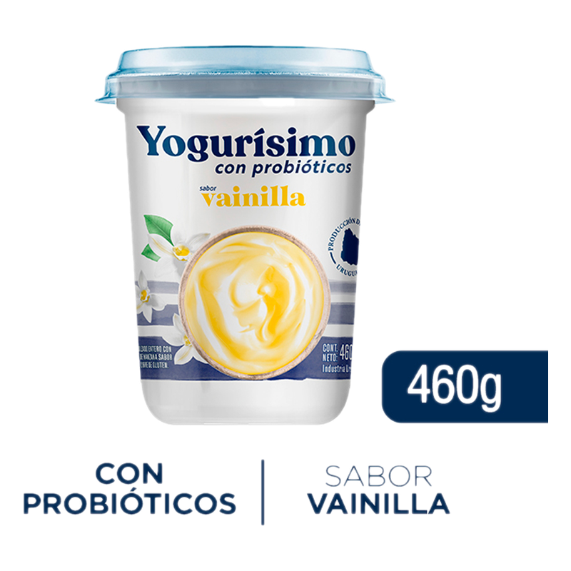 Yogur Natural De Vainilla Yogurisimo 460 G