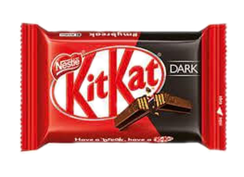 Chocolate Nestle Kit Kat Finger Extra Amargo 41.50 G Dark 70