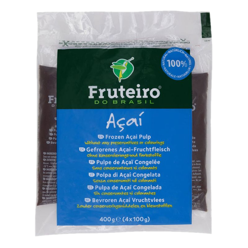 Pulpa De Acai Fruteiro 400 G