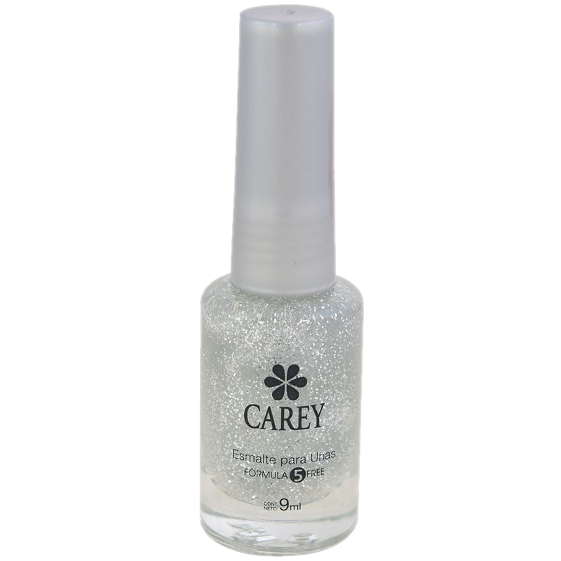 Esmalte De Uñas Carey N° 351 Brillo Plateado