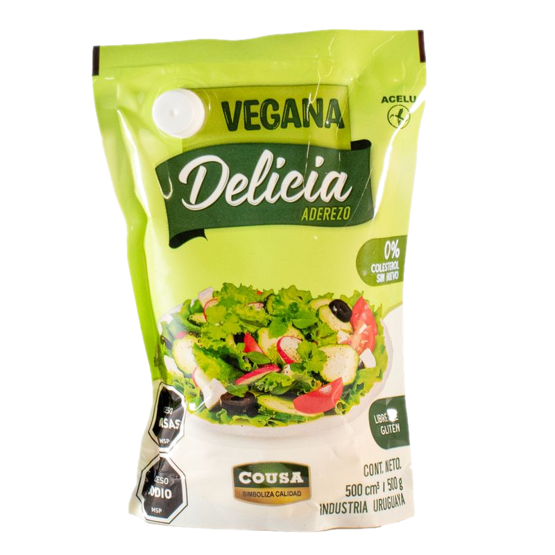 Aderezo Delicia Vegana 500 Ml