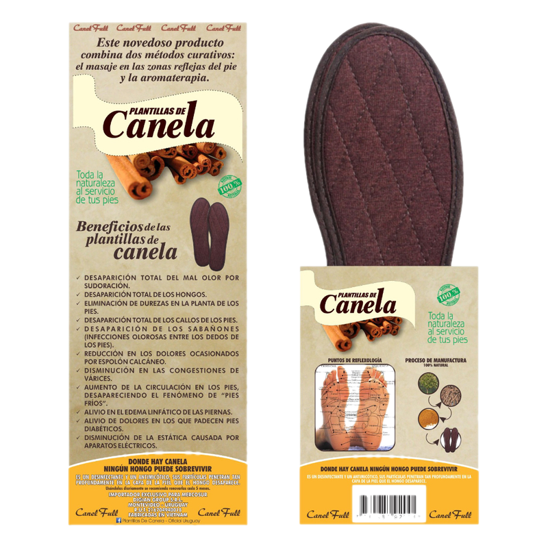 Plantillas Canela Talles 37/38