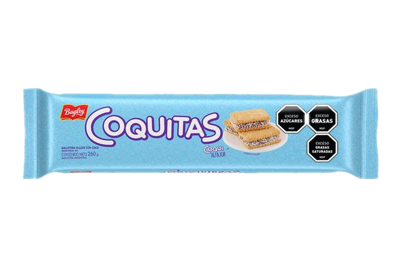 Galletas Dulces Coquitas Coco 260 G
