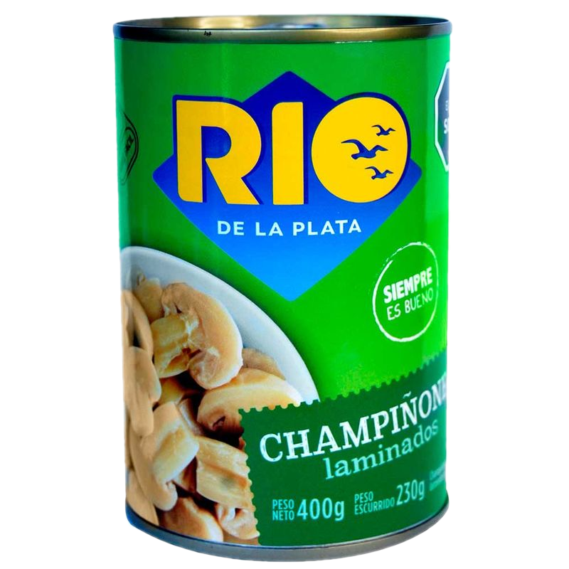 Champiñones Laminados Rio De La Plata 400 G