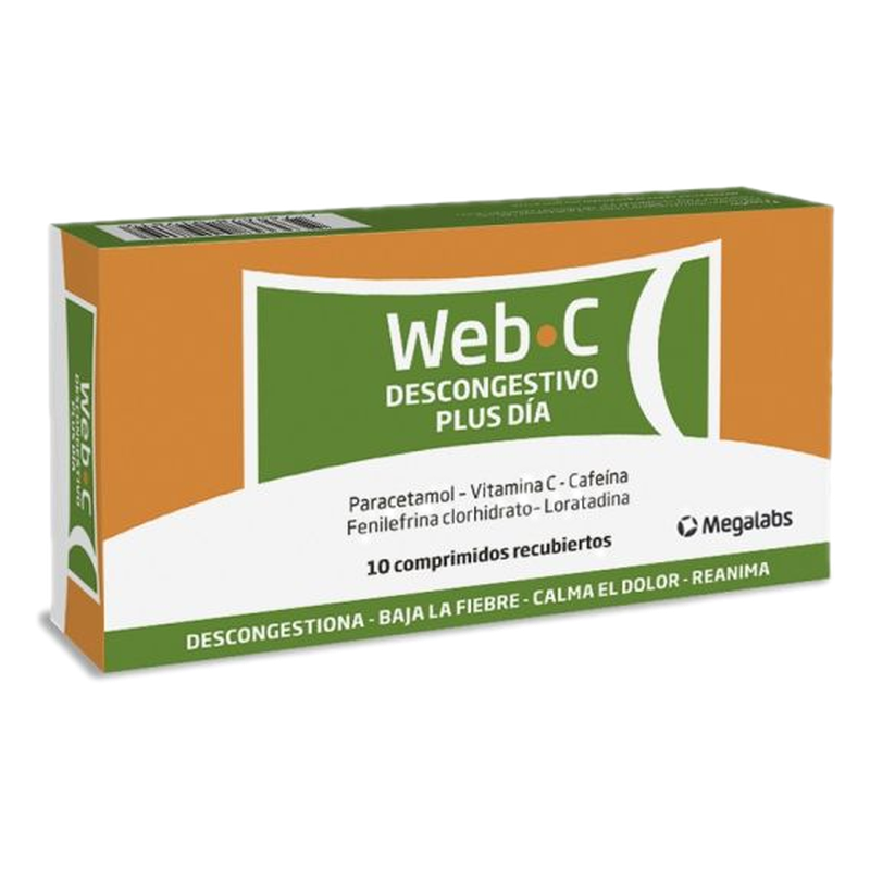 Web Descongestivo Plus Dia X 10 Comprimidos