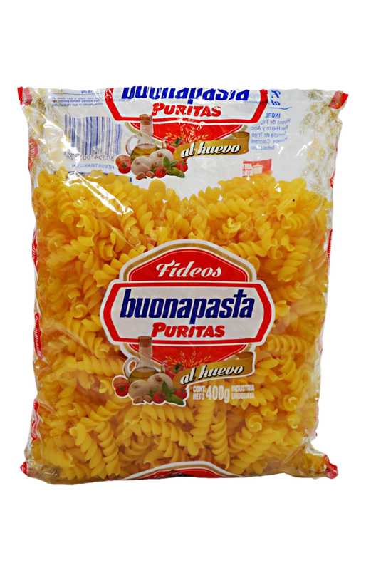 Fideos Buonapasta Al Huevo Tirabuzon 400 G