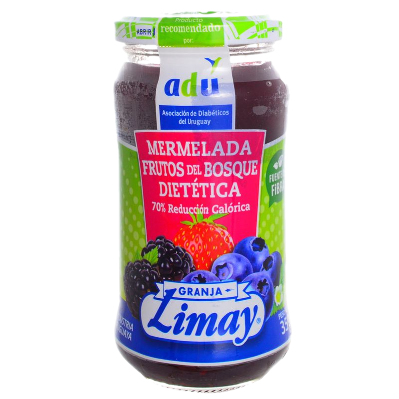 Mermelada Dietética Limay Frutos Del Bosque 350 G