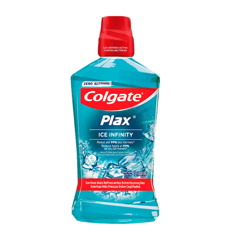 Enjuague Bucal Colgate Plax Ice Infinit 1 L