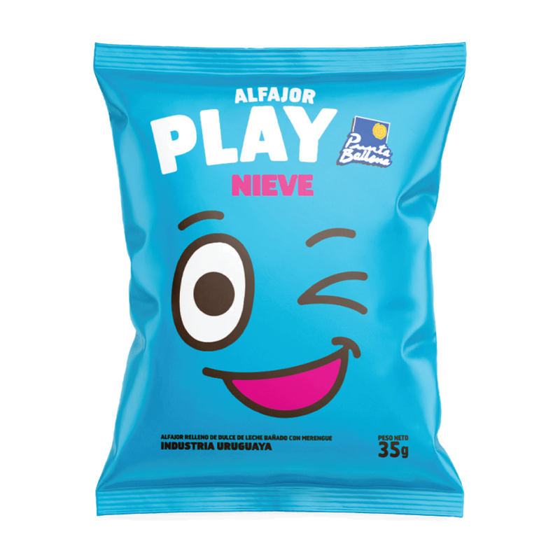 Alfajor Punta Ballena Play Nieve 35 G