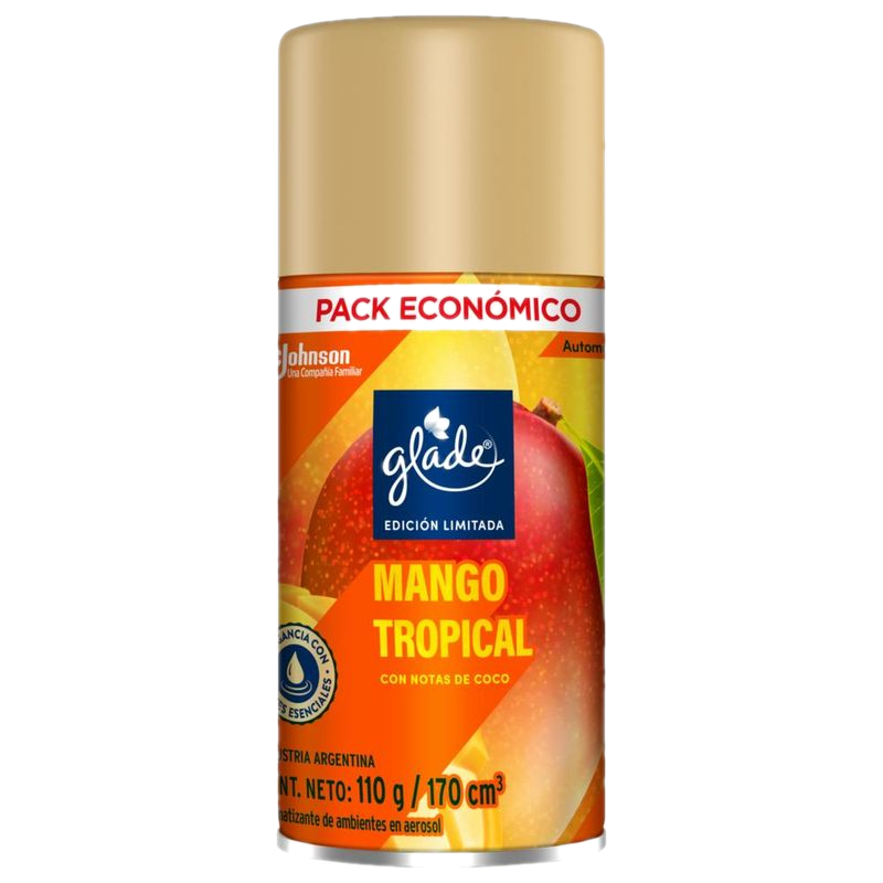 Desodorante Amb. Glade Mango Tropical Repuesto (1)