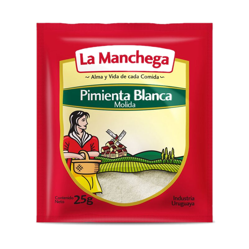 Pimienta Blanca La Manchega Molida 25 G