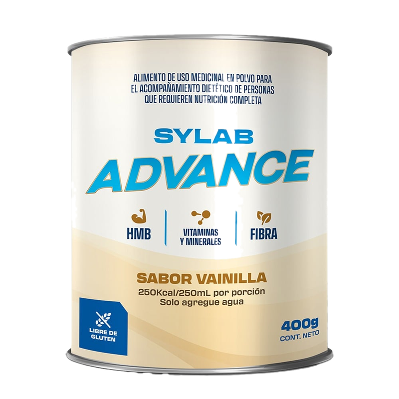 Suplemento Sylab Advance Sabor Vainilla 400 G