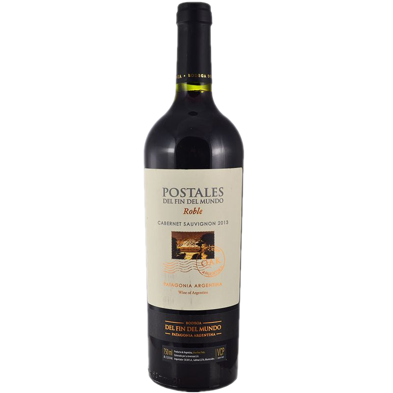 Tinto Cabernet Sauvignon Roble Postales Del Fin Del Mundo
