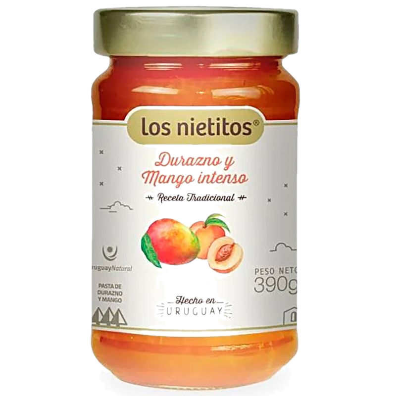 Mermelada Los Nietitos Durazno Intensa 390 G
