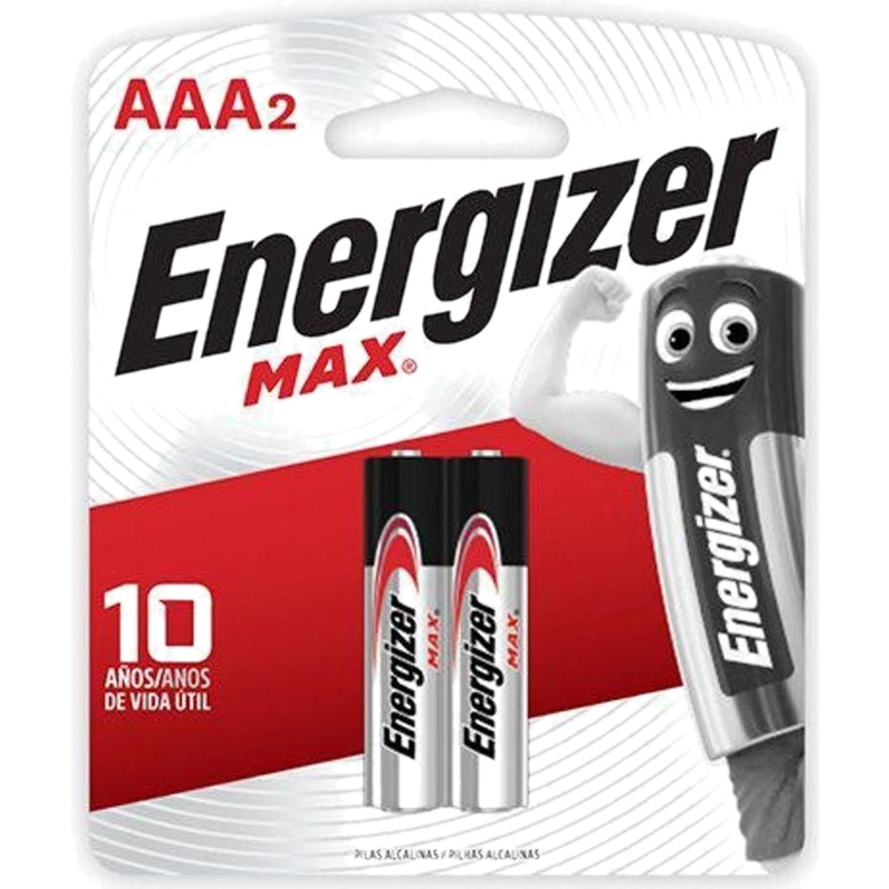 Pilas Energizer Blister Max Aaa 2 Unidades