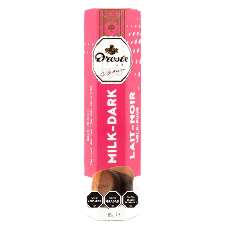 Pastillas Chocolate Amargo Bitter Drosete 85 G