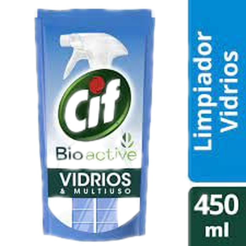 Limpiavidrios Cif Doy Pack 450 Ml Biodegradable