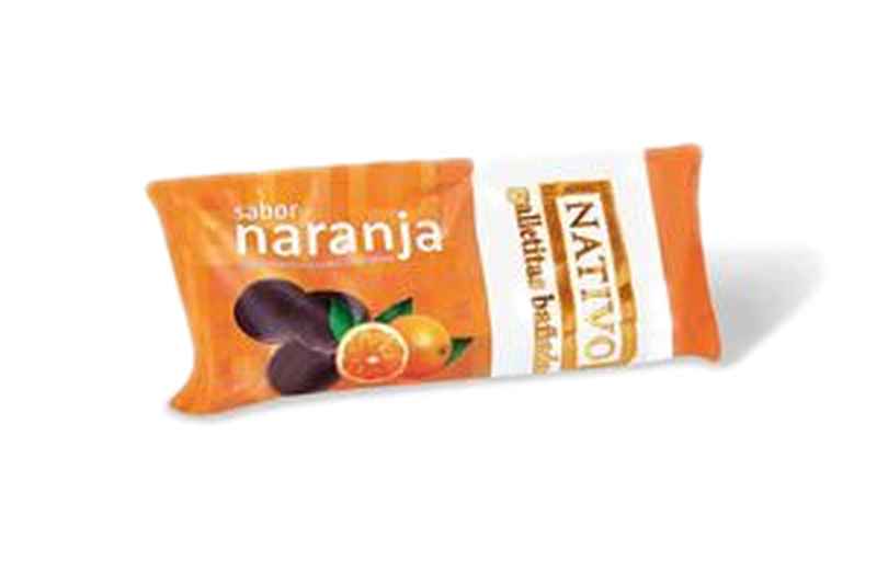 Galleta Bañada Naranja Nativo 120 G