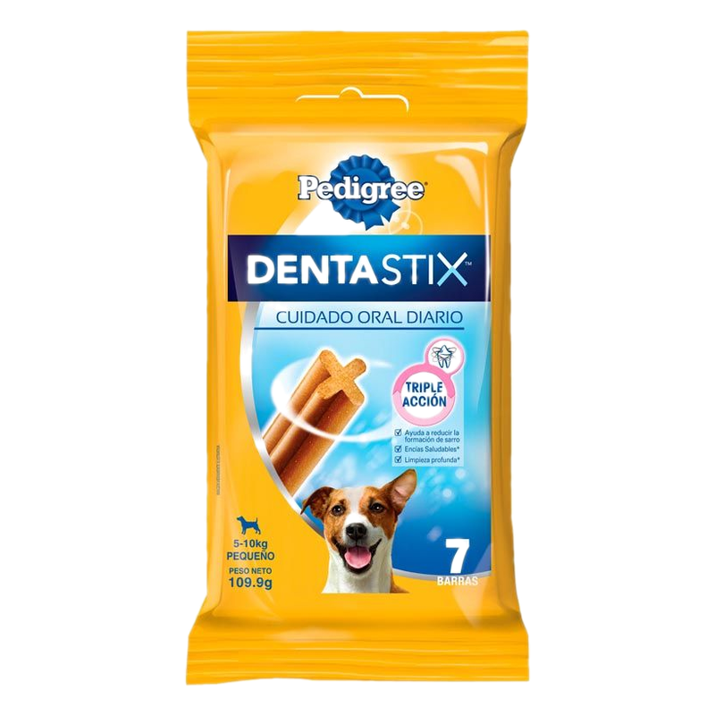 Alimento Para Perros Dentastix Cuidado Oral Razas Pequeñas Pedigree 110 G