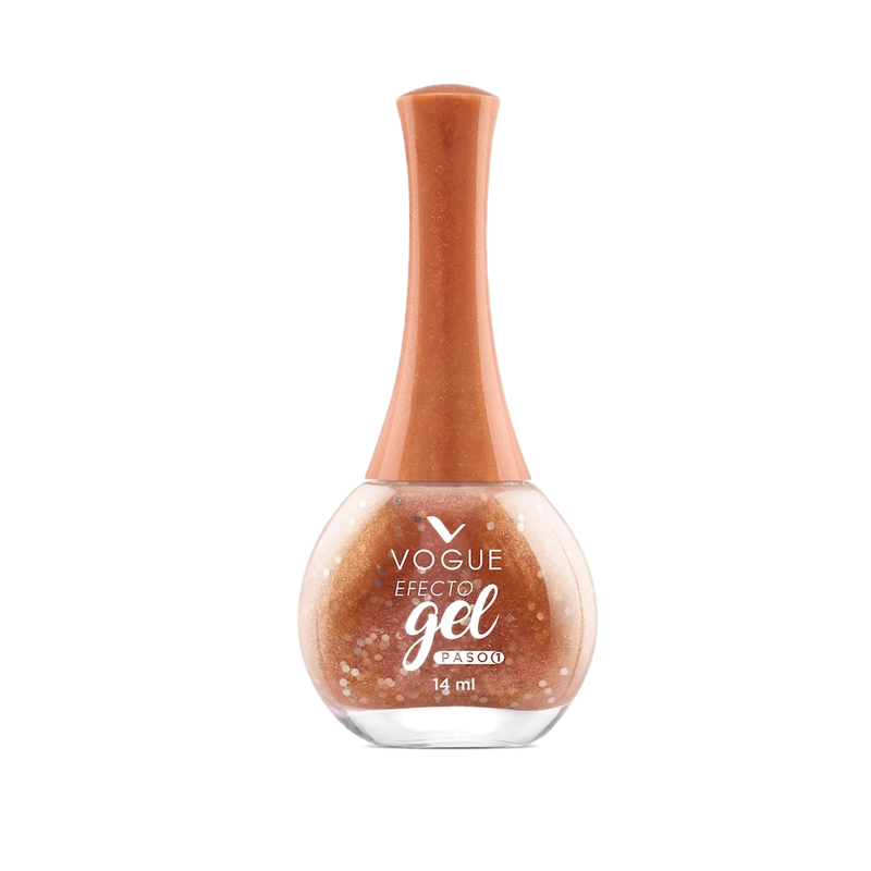 Esmalte Vogue Efecto Gel Brillo Destellos 14 Ml