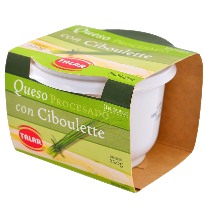 Queso Crema Talar Ciboulette 220 G