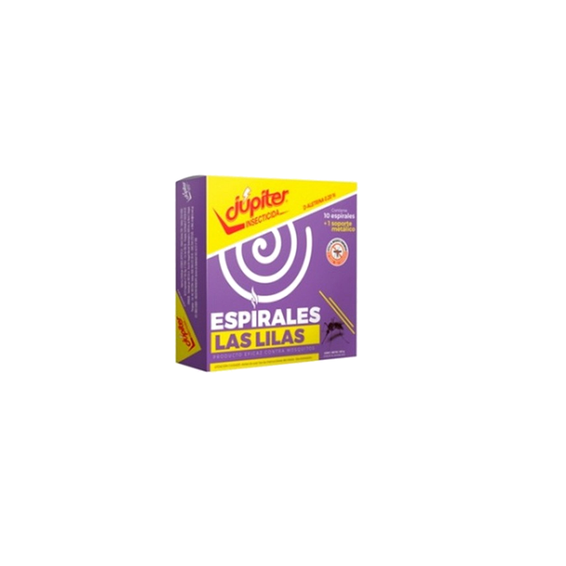 Espirales Jupiter Lavanda 10 Unidades