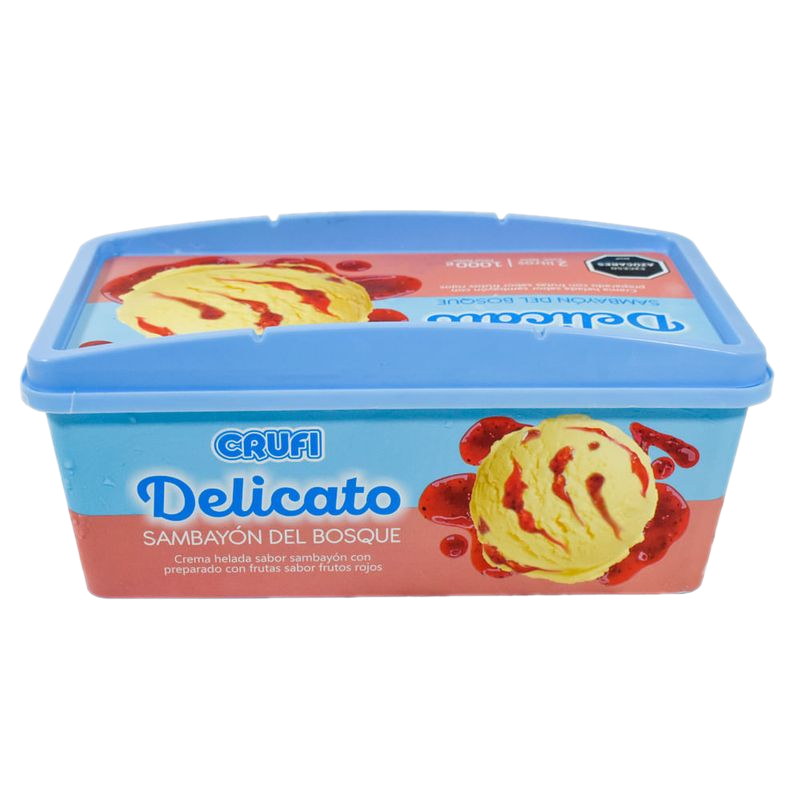 Helado Crufi Delicato Sambayón Del Bosque 2 L