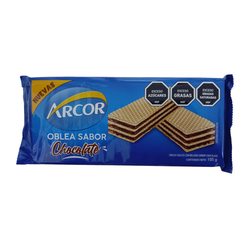 Galleta Arcor Wafer Chocolate 108 G