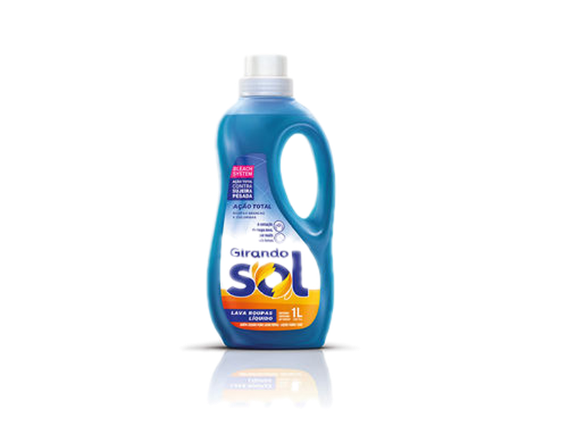Jabon Girando Sol Liquido Accion Total 1 L