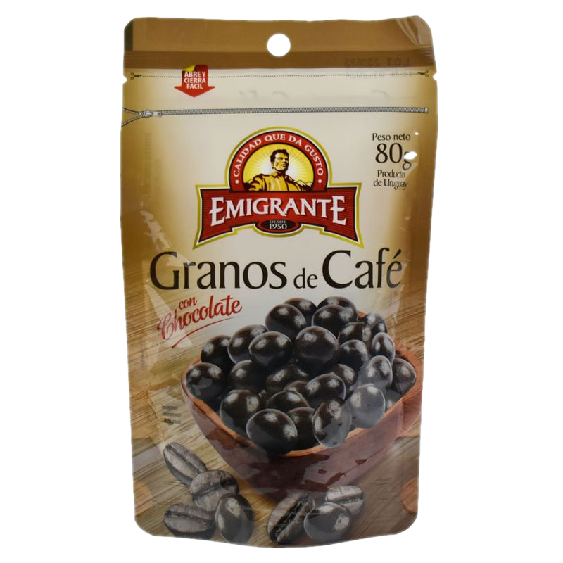 Granos De Café Con Chocolate Emigrante 80 G