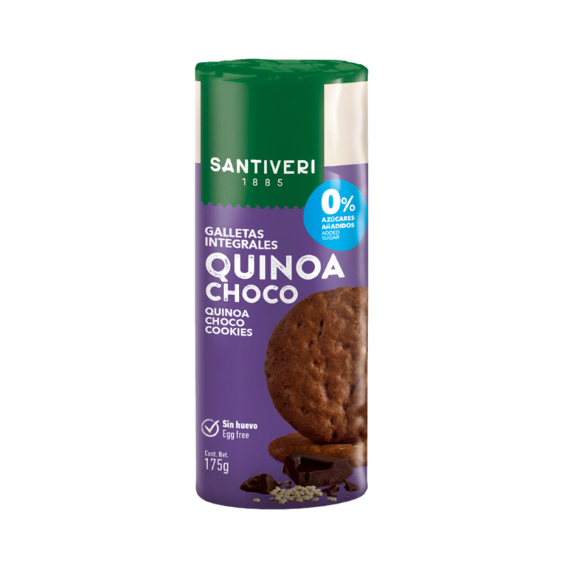 Galleta Santiveri Quinoa Chocolate Gf 175 G